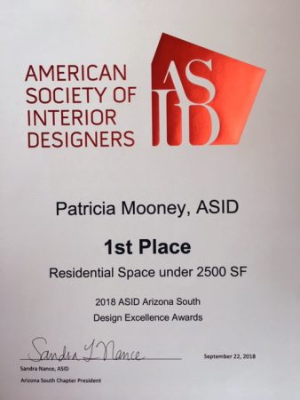 ASID 2018 First Place Res Spave under 2K sf
