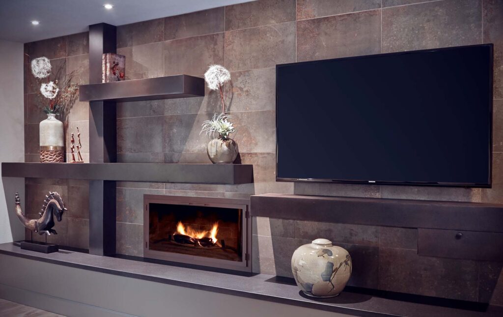 Media Wall Closeup Shadow Hills