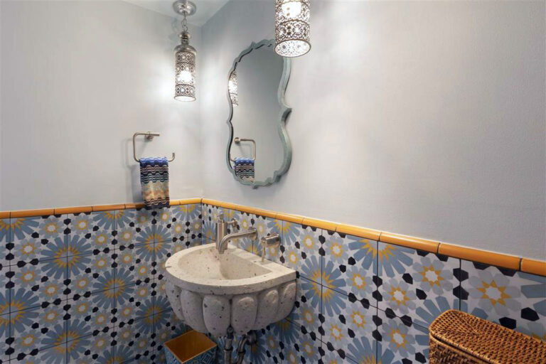 Santa Fe Canyon Rd Powder Room