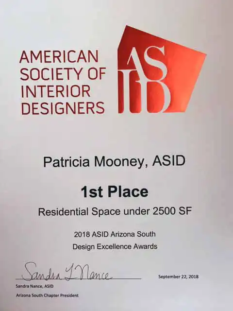 ASID 2018 First Place Award Residential Space